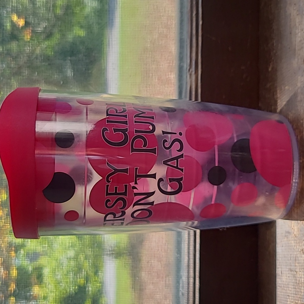 Tervis Pink and Black Polka Dot Tumbler